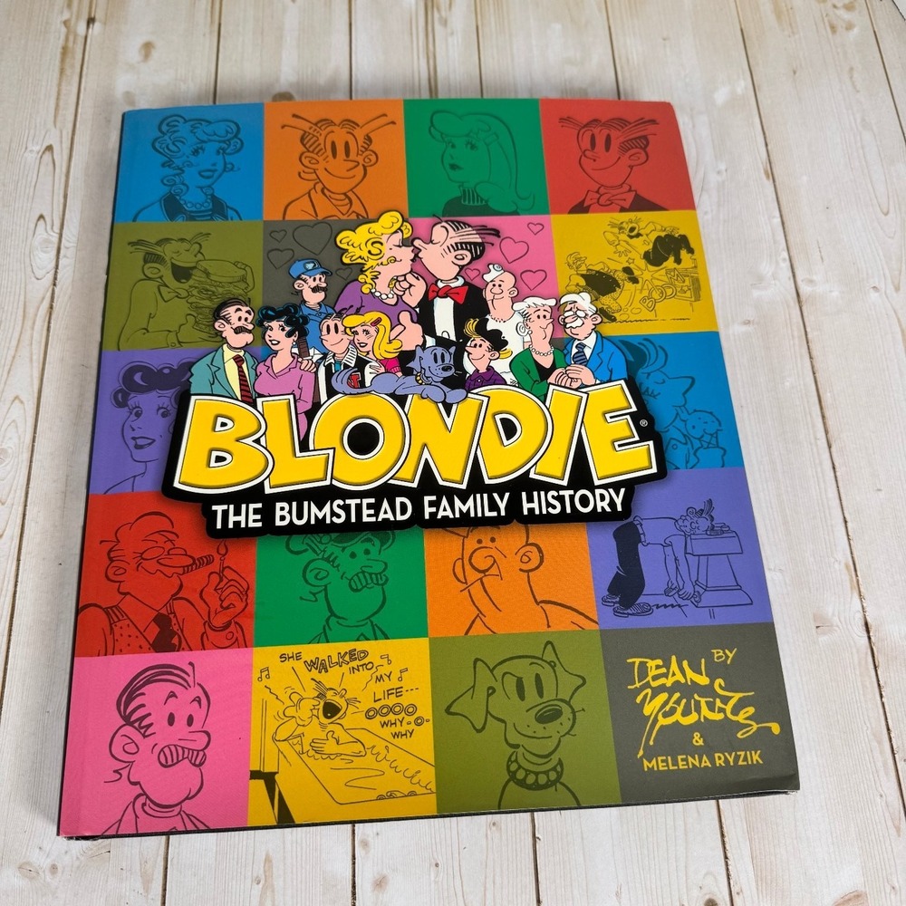 Blondie‎ The Bumstead Family History Dean Young 2008 First Edition Thomas Nelson
